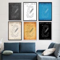 Vintage Rock Climbing Ciner 1989สิทธิบัตรพิมพ์เขียวโปสเตอร์ภาพวาดผ้าใบพิมพ์ Wall Decor Living Home Art Liyanhong2