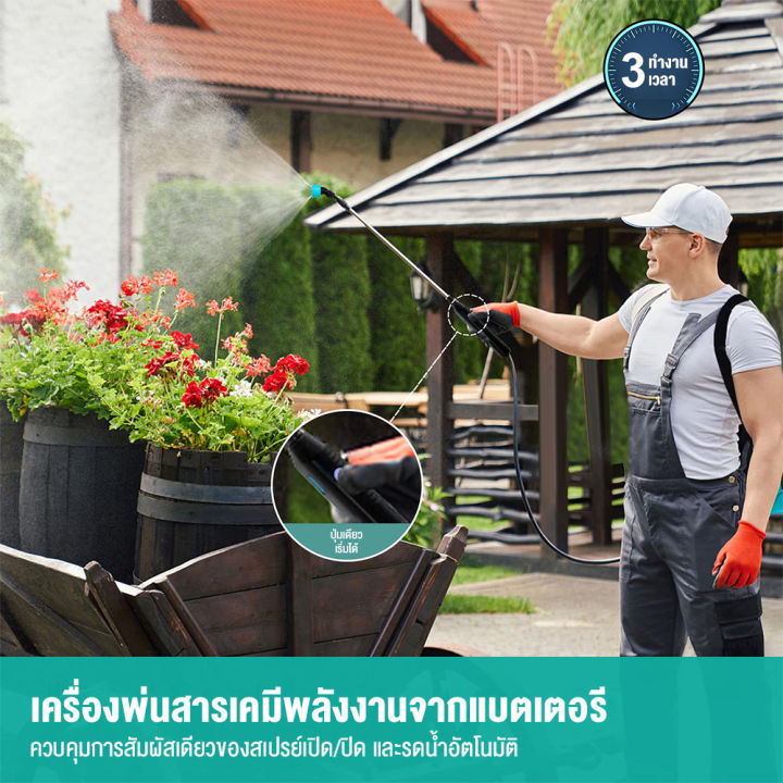 3-5เมตร-เครื่องพ่นยาไฟฟ้า-เครื่องฉีดน้ำไร้สาย-กระบอกฉีดน้ำไฟฟ้า-ก้านฉีดยาพ่นยา-เครื่องพ่นปุ๋ยไร้สาย-เครื่องฉีดยา