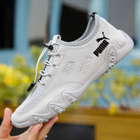 3Colors Mens Breathable Sport Shoes Kasut Lelaki Men Casual Sneakers Fashion Mesh Shoes Ready Stock