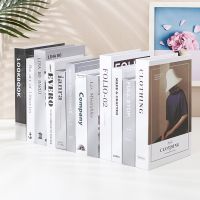 Modern Fake Books Decoration Simulation Fashion Faux Book Home Decoration Accessories Storage Fake Book Box