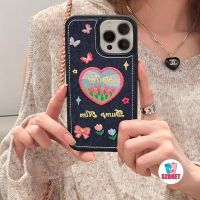 เคสโทรศัพท์มือถือ ขอบซิลิโคน ลายดอกไม้น่ารัก สําหรับ iPhone 14 13 12 11 Pro Max