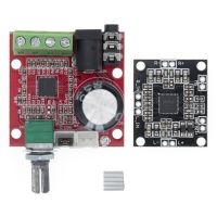 12V Mini Hi-Fi PAM8610 Audio Stereo Amplifier Board 2X10W Dual Channel D Class(High efficiency) Adjust the volume