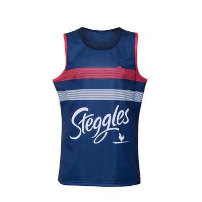Home S-M-L-XL-XXL-3XL Singlet Roosters Sydney Rugby Jersey [hot]2023 Shirt size
