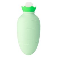 330Ml Water Injection Silicone Hot Water Bottle Thick Hot Water Bottle Winter Warm Water Bag Hand Feet Warmer