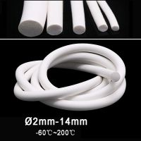 Round Silicone Sponge Foamed Seal Strip Bumper Door Window Sealing O-ring Bar Rod Dia 2 3 4 5 6 7 8 10 12 14 15 16 18 20 25mm Decorative Door Stops