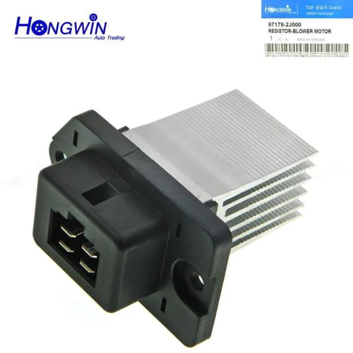 A-Premium HVAC Blower Motor Resistor Compatible With Hyundai Tucson Veloster Genesis Coupe Kia Sportage Forte/Forte Koup Forte5 Rio K900 Borrego