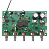 1 PC Karaoke Reverb Board Home Theater Dynamic Microphone Electret Amplifier Module Exceeds M65831 OP Amp Preamplifier Board High Guality