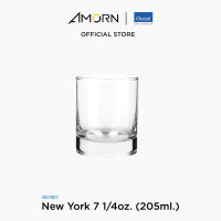 AMORN - (Ocean) B07807 New York - แก้วนิวยอร์ก แก้วดริ๊งเเวร์ แก้วโอเชี่ยนกลาส   7 oz. ( 205 ml.)