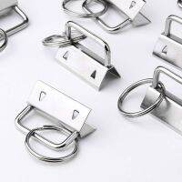 【CC】☬◄♤  5/10/20/40pcs/set keychain tail clip set decorative hardware pendant making accessories