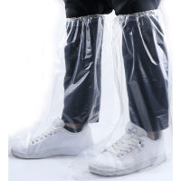 Anti SLIP ทิ้งรองเท้ากันน้ำ Overshoes กันฝุ่นนำ BOOT COVER สำหรับ Rainy High-Top Rain รองเท้าบู๊ทส์-cijiha