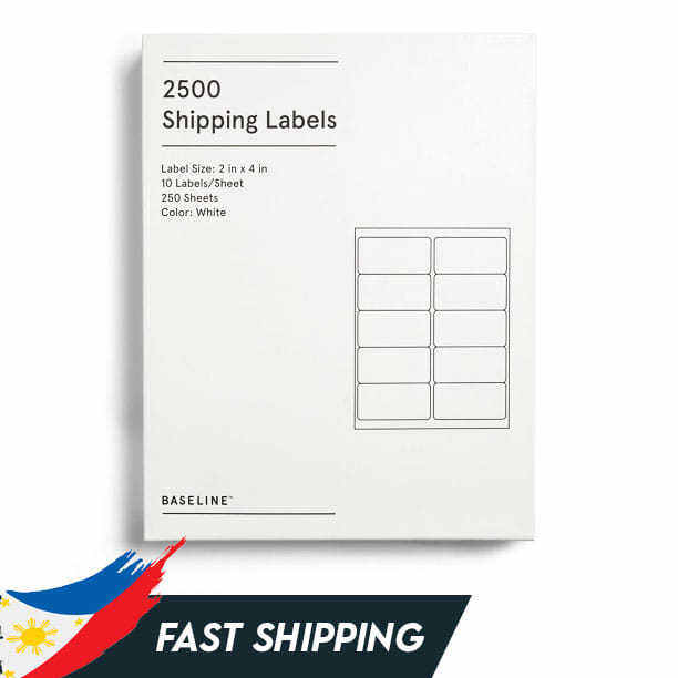 Precut 2x4 Shipping Labels 2x4 stickers | Lazada PH