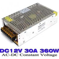 สวิทชิ่งเพาเวอร์ซํฟฟาย Switching Power Supply DC 12V 30A 360W สำหรับกล้องวงจรปิด 10 ตัว