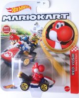 Hot Wheels 987N-GBG25 Mario Kart Red Yoshi Standard Kart