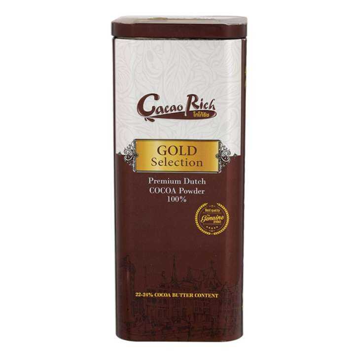 โกโก้ริชโกโก้ชนิดผง 400 กรัม COCOA RICH Gold Selection Cocoa Powder ผง