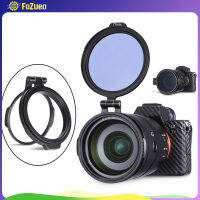 ที่เสียบบเงินที่ตั้งฐานติดตั้งอแดปเตอร์ปรับขนาดฟิลเตอร์ FoZueo ND สำหรับ DSLR เลนส์กล้องถ่ายรูปใช้งานง่าย