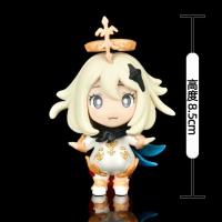 17cm Genshin Impact Anime Action Figure Klee Hibana Knight Paimon Klee Figurine Collection Model Doll Toys for Children Gifts