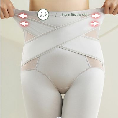 【cw】 Adjustable Buckle Women  39;s Waist Trainer Tummy Shorts Flat Belly Panties Butt Lifter Pants