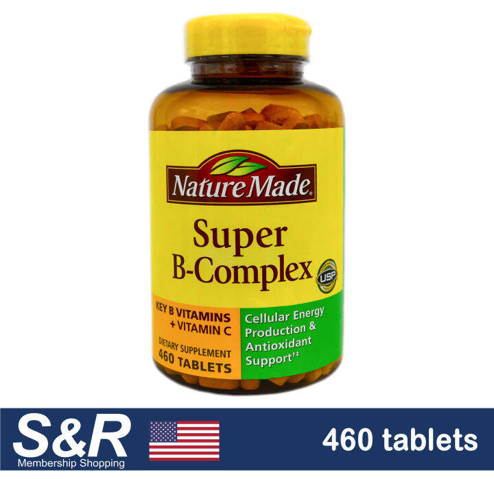 Nature Made Super B-Complex 460 Tablets | Lazada PH