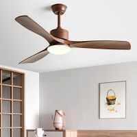 【YF】 Restaurant Fan lights Modern Simplicity Ceiling fan Indoor Living Room DC 110V 220V Remote Control Strong winds Electric fans