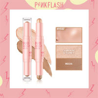 PINKFLASH DoubleShaping Magic Shaping 3D Streamer DUO Makeup Stick Three-dimensional Shaping Creamy Smooth Highlighter Shimmer 3 Colors