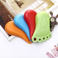 xfcbf1PCS Finger Feet Shaped Plastic Door Stopper Holder Children Kids Safety Guard Home Decor Finger Protector Random Color