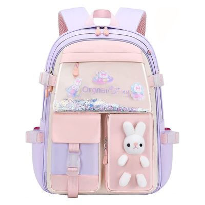 Backpack/School Large Tide Backpack Cute Rabbit Waterproof