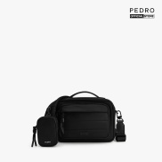 PEDRO - Túi đeo chéo nam hình hộp chữ nhật Nylon Sling PM2-26320134-01