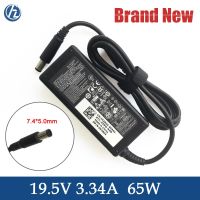 Charger Laptop Ac อะแดปเตอร์ของแท้ขนาด65W 19.5V 3.34A สำหรับ Dell E6540ละติจูด E7240 E7250 E7440 E7450 LA65NM130 PA12 HA65NM130