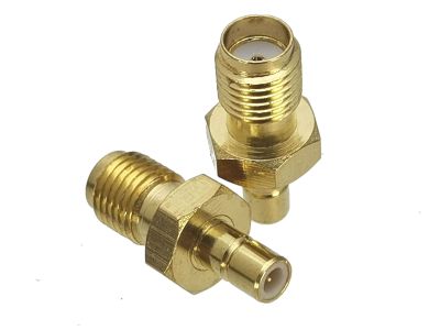 1pcs SMB Male plug to SMA Female jack RF coaxial adapter connector Electrical Connectors