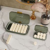 【YF】 Portable Pill Box Three Meals A Day Large Capacity Carry-on Medicine Separate Seven Days Week