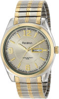 Armitron Mens 204591GYTT Two-Tone Expansion Band Dress Watch