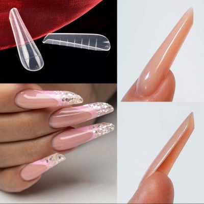 Upper Forms For Nails Extension Quick Building Gel Mold French False Tips Dual Forms Acrylic Decoration DIY Art Mold Form