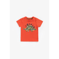 เสื้อยืดเด็กผู้ชาย Mothercare camo dinosaur t-shirt ZC147