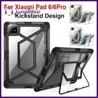 การออกแบบโดย JUNGLEPIA Kickstand Casing Tablet ปลอกป้องกัน PC TPU ฝาหลัง11นิ้วสำหรับแผ่น Xiaomi 6/6 Pro สำนักงานบ้าน