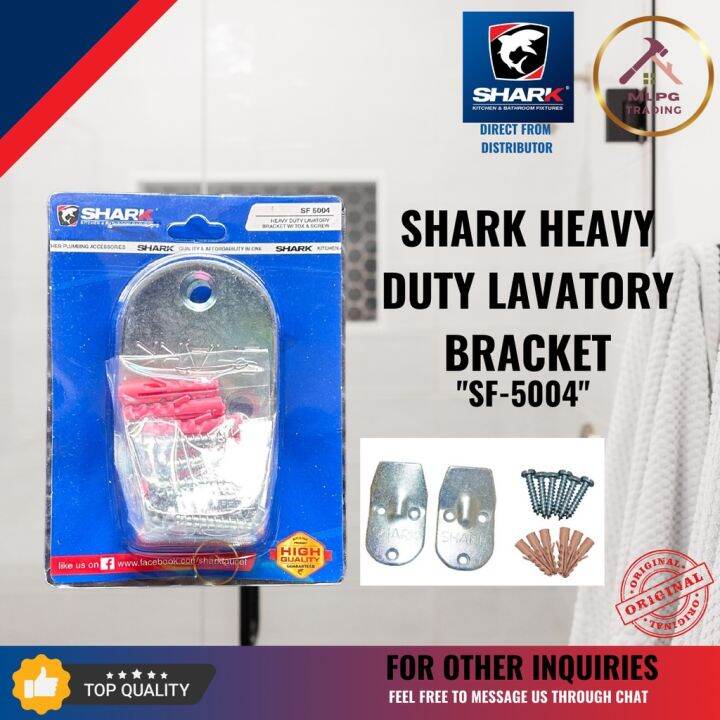 Shark Heavy Duty Lavatory Bracket (SF5004) (2 Brackets Per Pack) HIGH