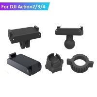 Magnetic Ball-Joint Adapter For Action 4 1/4 Interface Mount Bracket For DJI Osmo Action 2/3 Camera Accessories