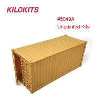 135 20ft Container Model Kits MultiColors Optional for Military Diorama Loads Ships Trucks Trains