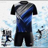 New LARISSPORT ELAN 2023 VOLY ELAN BADMINTON . BAJU OLAHRAGA PRIA KAOS FUTSAL PRINTING .1 s-5xl Unisex T-shirt 【Free custom name】