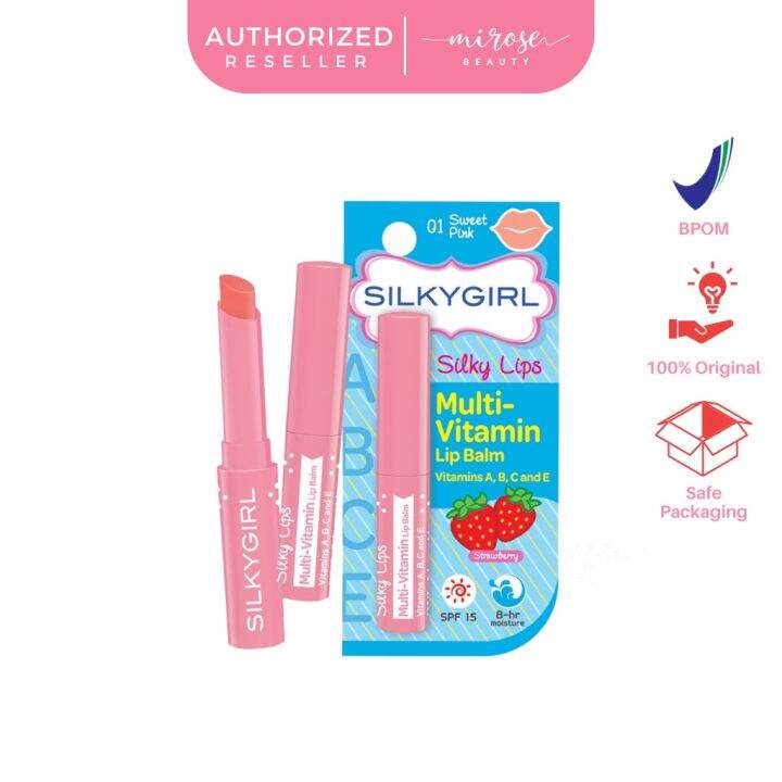 SILKYGIRL Multivitamin Lip Balm / Silky Girl Lazada Indonesia