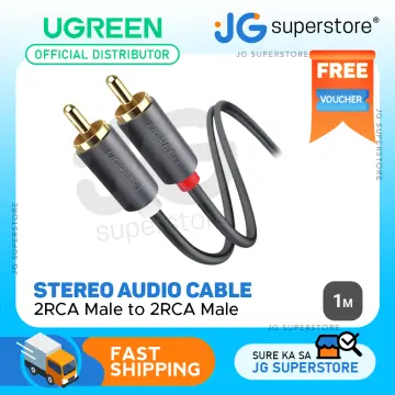 Ugreen Cable Audio 3.5mm Male to RCA Male 2M