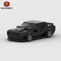 อิฐ MOC ดอดจ์ชาลเลนเจอร์340PCSRacing รถสปอร์ตบล็อกตัวต่อ Speed Champion Racer รถยนต์ของเล่นเพื่อการศึกษาสำหรับของขวัญสำหรับเด็ก