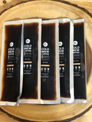 cold brew (doi coffee) 40mlx5pcs กาแฟสกัดเย็นพร้อมทาน #ไม่ต้องบด #ไม่ต้องกรอง #หอมกรุ่นจากกาแฟแท้ๆพกพาสะดวก