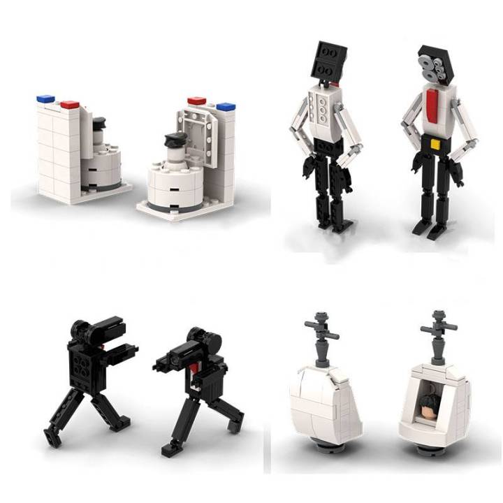 Skibidi Toilet LEGO: Cameraman Battle Pack Tutorial 
