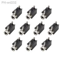 PJ-316 3.5mm Female Jack 3 Pin Connectors Audio Headphone Mono 3.5 mm Socket Terminals PCB Mount Connector Black PJ316