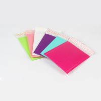 【cw】 10Pcs Colorful Plastic Mailers Shipping With Business Supplies 18x23cm