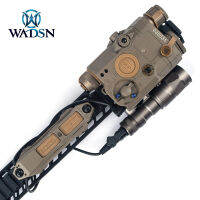 WADSN Tactical Remote Dual Function Tail Pressure Switch Button For PEQ15 16 DBAL-A2 Laser Armas M600CM600 Weapon Light