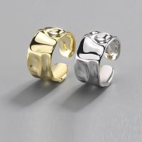 【YF】﹉☞✟  Color Irregular Opening Adjustable for Fashion Wide Punk Rings Jewelry
