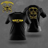 New Fashion Vat 69 Komando &amp; Ultimate Warrior Tshirt Very Able Troop 69 Baju Lelaki Trooper T Shirt Malaysia Murah Hitam Plus Size Black Round Neck Short Sleeve Tee Shirt 2023