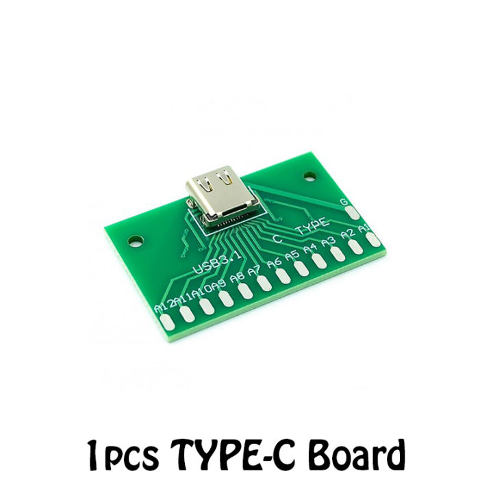 เมนบอร์ด-type-c-papan-ujian-usb-ตัวเชื่อมต่อ3-1บอร์ดอะแดปเตอร์สำหรับการวัดค่าการนำกระแสไปยังฐาน24p-ของบอร์ด-pcb