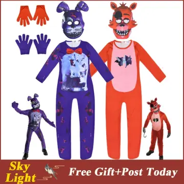 2022 Fancy Halloween Costume For Kids Fnaf Sundrop Moondrop